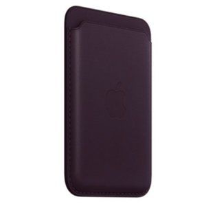 iPhone Leather Wallet with MagSafe - Black